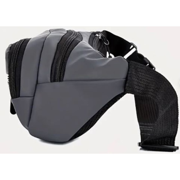 Crossbody Waist Bag Large Capacity Waterproof And Wear-Resistant Fanny Pack - Picture 3 of 5